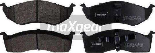 Maxgear 19-1079 - Brake Pad Set, disc brake autospares.lv