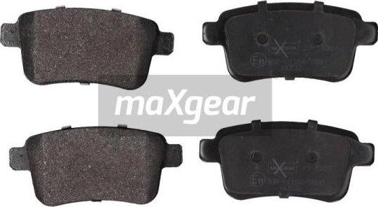 Maxgear 19-1108 - Brake Pad Set, disc brake autospares.lv