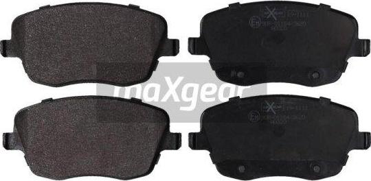 Maxgear 19-1111 - Brake Pad Set, disc brake autospares.lv