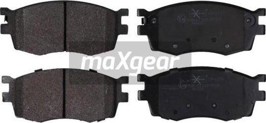 Maxgear 19-1139 - Brake Pad Set, disc brake autospares.lv