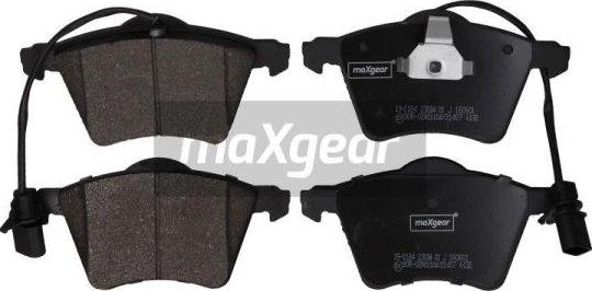 Maxgear 19-1124 - Brake Pad Set, disc brake autospares.lv