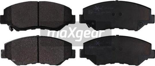 Maxgear 19-1126 - Brake Pad Set, disc brake autospares.lv