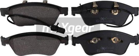 Maxgear 19-1122 - Brake Pad Set, disc brake autospares.lv