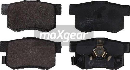 Maxgear 19-1127 - Brake Pad Set, disc brake autospares.lv