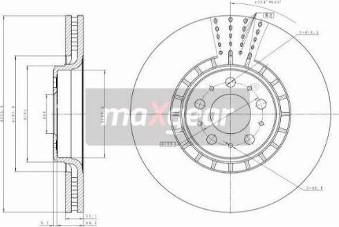 Maxgear 19-1835MAX - Brake Disc autospares.lv