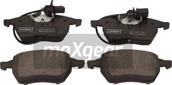 Maxgear 19-3457 - Brake Pad Set, disc brake autospares.lv