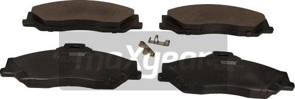 Maxgear 19-3409 - Brake Pad Set, disc brake autospares.lv