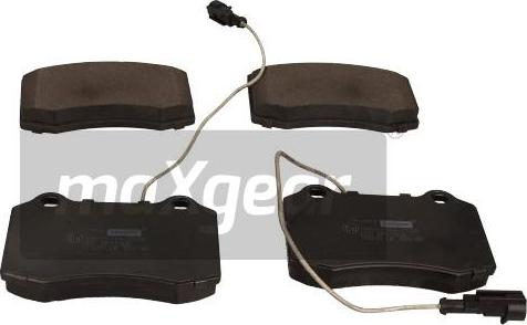 Maxgear 19-3404 - Brake Pad Set, disc brake autospares.lv