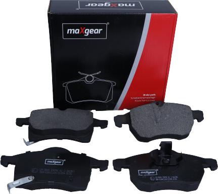 Maxgear 19-3649 - Brake Pad Set, disc brake autospares.lv