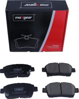Maxgear 19-3648 - Brake Pad Set, disc brake autospares.lv