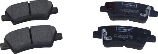 Maxgear 19-3658 - Brake Pad Set, disc brake autospares.lv