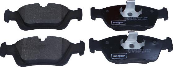 Maxgear 19-3665 - Brake Pad Set, disc brake autospares.lv