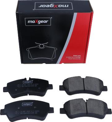 Maxgear 19-3667 - Brake Pad Set, disc brake autospares.lv