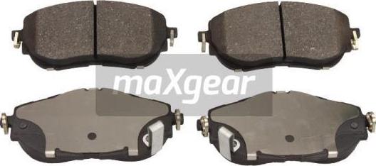 Maxgear 19-3044 - Brake Pad Set, disc brake autospares.lv