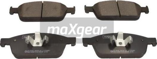 Maxgear 19-3045 - Brake Pad Set, disc brake autospares.lv