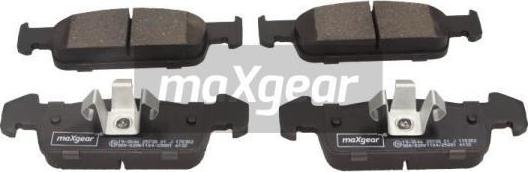 Maxgear 19-3046 - Brake Pad Set, disc brake autospares.lv