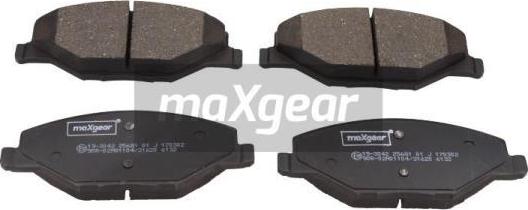 Maxgear 19-3042 - Brake Pad Set, disc brake autospares.lv