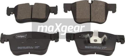 Maxgear 19-3047 - Brake Pad Set, disc brake autospares.lv
