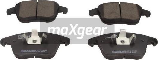 Maxgear 19-3056 - Brake Pad Set, disc brake autospares.lv