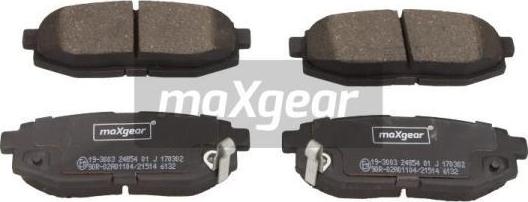 Maxgear 19-3003 - Brake Pad Set, disc brake autospares.lv