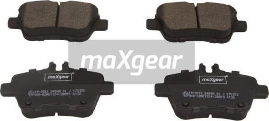 Maxgear 19-3002 - Brake Pad Set, disc brake autospares.lv