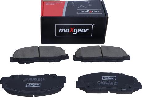 Maxgear 19-3118 - Brake Pad Set, disc brake autospares.lv