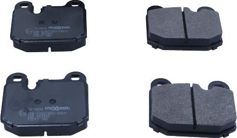 Maxgear 19-3856 - Brake Pad Set, disc brake autospares.lv