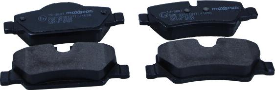 Maxgear 19-3887 - Brake Pad Set, disc brake autospares.lv