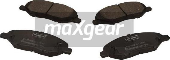 Maxgear 19-3395 - Brake Pad Set, disc brake autospares.lv