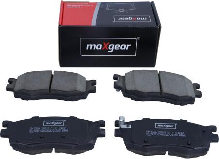 Maxgear 19-3384 - Brake Pad Set, disc brake autospares.lv