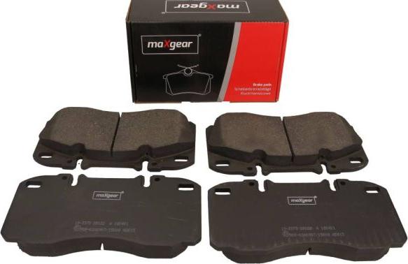 Maxgear 19-3375 - Brake Pad Set, disc brake autospares.lv