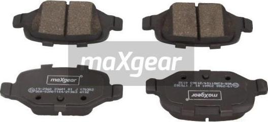 Maxgear 19-2960 - Brake Pad Set, disc brake autospares.lv