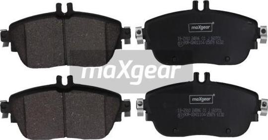 Maxgear 19-2910 - Brake Pad Set, disc brake autospares.lv