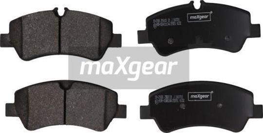 Maxgear 19-2926 - Brake Pad Set, disc brake autospares.lv
