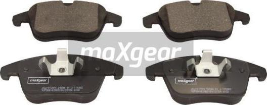 Maxgear 19-2974 - Brake Pad Set, disc brake autospares.lv