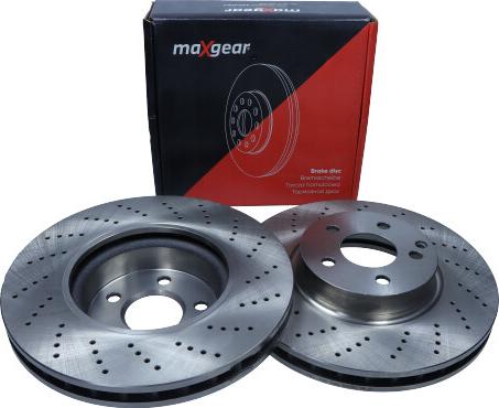 Maxgear 19-2687 - Brake Disc autospares.lv