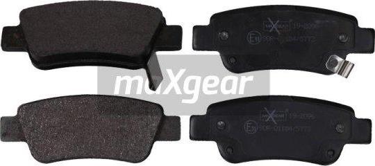 Maxgear 19-2096 - Brake Pad Set, disc brake autospares.lv