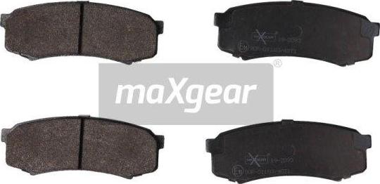 Maxgear 19-2093 - Brake Pad Set, disc brake autospares.lv