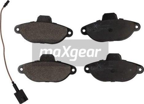 Maxgear 19-2141 - Brake Pad Set, disc brake autospares.lv