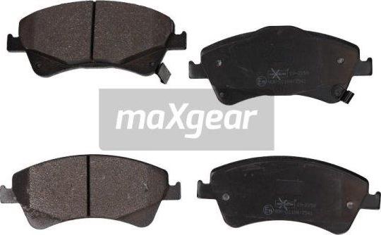 Maxgear 19-2159 - Brake Pad Set, disc brake autospares.lv