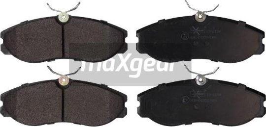 Maxgear 19-2154 - Brake Pad Set, disc brake autospares.lv