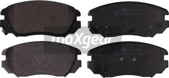 Maxgear 19-2155 - Brake Pad Set, disc brake autospares.lv