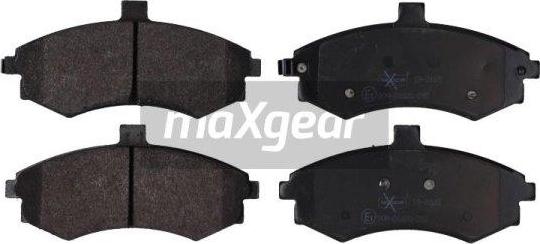 Maxgear 19-2165 - Brake Pad Set, disc brake autospares.lv