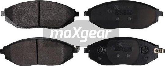 Maxgear 19-2168 - Brake Pad Set, disc brake autospares.lv