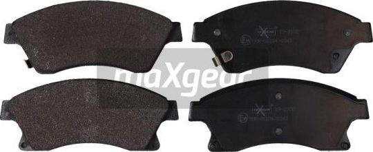 Maxgear 19-2102 - Brake Pad Set, disc brake autospares.lv