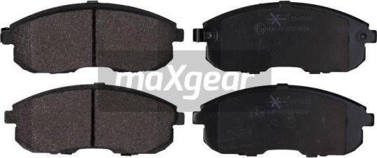 Maxgear 19-2115 - Brake Pad Set, disc brake autospares.lv