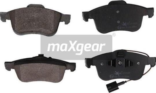 Maxgear 19-2125 - Brake Pad Set, disc brake autospares.lv