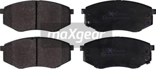 Maxgear 19-2176 - Brake Pad Set, disc brake autospares.lv