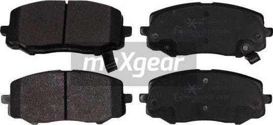 Maxgear 19-2173 - Brake Pad Set, disc brake autospares.lv