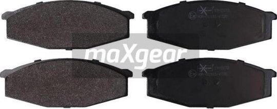 Maxgear 19-2172 - Brake Pad Set, disc brake autospares.lv